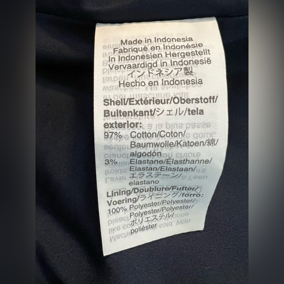 π π΅ NWOT J.CREW Navy Scalloped Hem Pencil Skirt | Womenβs Sz 0 - Picture 8 of 9